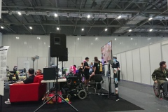 Gaming zone at the Disability Expo