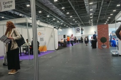 Stalls and visitors at the Disability Expo