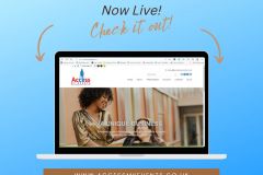 Access My Events website launch post