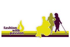 Fashion with Passion Logo Square on a white background